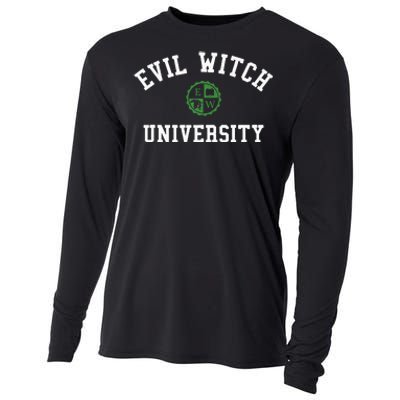 Evil Witch Funny Wicked College Cooling Performance Long Sleeve Crew