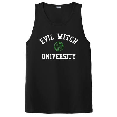 Evil Witch Funny Wicked College PosiCharge Competitor Tank