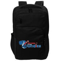 Exploding Whales Funny Whale Joke Impact Tech Backpack