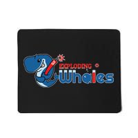 Exploding Whales Funny Whale Joke Mousepad