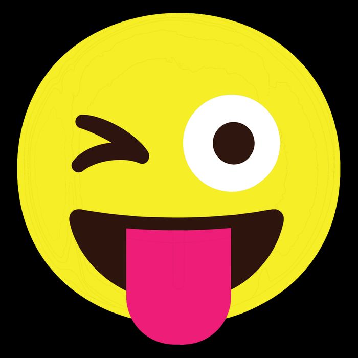 Emoticon Winking Face With Stuckout Tongue And Winking Eye 16 in Basic Backpack