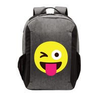 Emoticon Winking Face With Stuckout Tongue And Winking Eye Vector Backpack