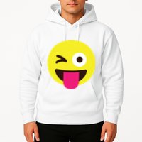 Emoticon Winking Face With Stuckout Tongue And Winking Eye Hoodie