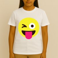 Emoticon Winking Face With Stuckout Tongue And Winking Eye T-Shirt