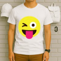 Emoticon Winking Face With Stuckout Tongue And Winking Eye T-Shirt