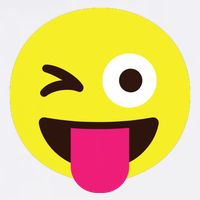 Emoticon Winking Face With Stuckout Tongue And Winking Eye Bucket Hat