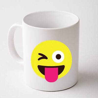 Emoticon Winking Face With Stuckout Tongue And Winking Eye Mug