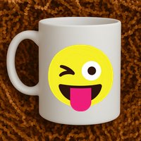 Emoticon Winking Face With Stuckout Tongue And Winking Eye Mug
