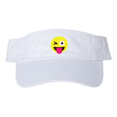 Emoticon Winking Face With Stuckout Tongue And Winking Eye Visor