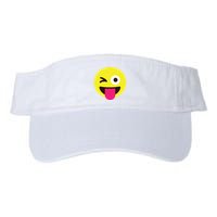 Emoticon Winking Face With Stuckout Tongue And Winking Eye Visor