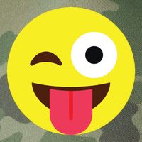 Emoticon Winking Face With Tongue Legacy Tie Dye Trucker Hat