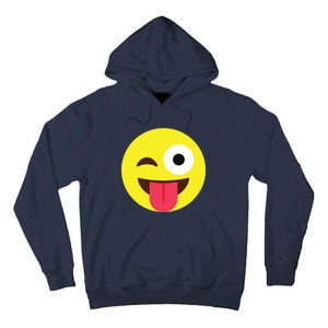 Emoticon Winking Face With Tongue Tall Hoodie