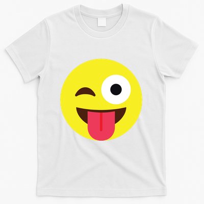 Emoticon Winking Face With Tongue T-Shirt