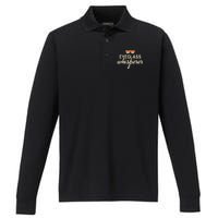 Eyeglass Whisperer Funny Optician Performance Long Sleeve Polo