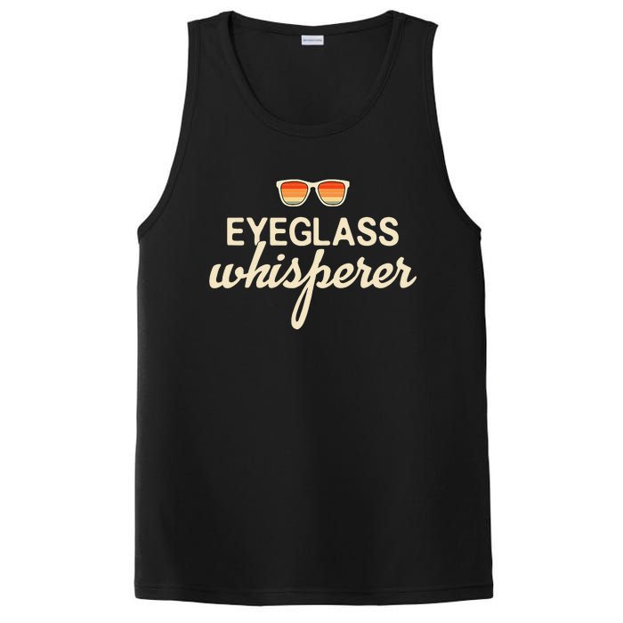 Eyeglass Whisperer Funny Optician PosiCharge Competitor Tank