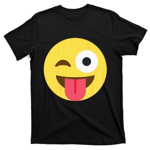 Emoticon Winking Face With Tongue T-Shirt