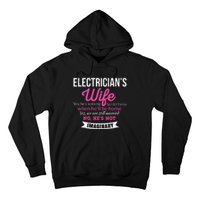 Electricians Wife Gift Funny Anniversary Hoodie