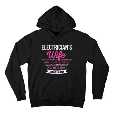 Electricians Wife Gift Funny Anniversary Hoodie