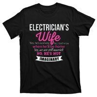 Electricians Wife Gift Funny Anniversary T-Shirt