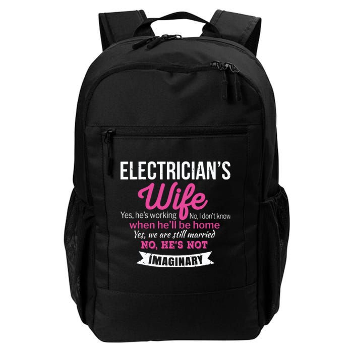 Electricians Wife Gift Funny Anniversary Daily Commute Backpack