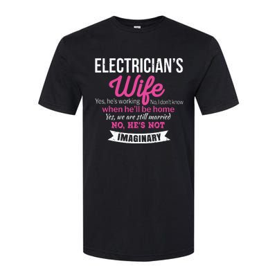 Electricians Wife Gift Funny Anniversary Softstyle CVC T-Shirt