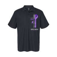 Epilepsy Warrior God Jesus Christ Epilepsy Awareness Softstyle Adult Sport Polo