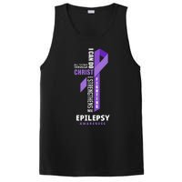 Epilepsy Warrior God Jesus Christ Epilepsy Awareness PosiCharge Competitor Tank