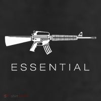 Essential Weapons Gun S Ar 15 Assault Rifle Firearm 11oz C Handle Ceramic Mug