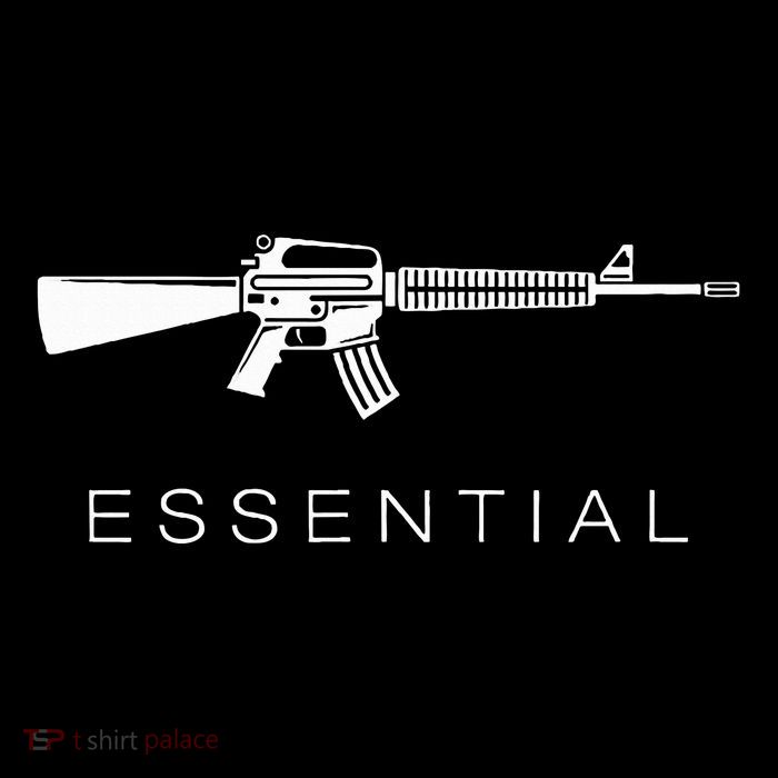 Essential Weapons Gun S Ar 15 Assault Rifle Firearm Baby Bodysuit