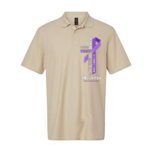 Epilepsy Warrior God Jesus Christ Epilepsy Awareness Softstyle Adult Sport Polo