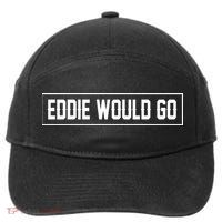 Eddie Would Go 7-Panel Snapback Hat