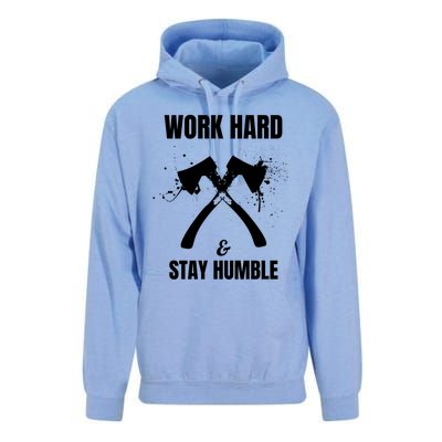 Entrepreneurial Work Hard Stay Humble Inspirational Axe Gift Unisex Surf Hoodie