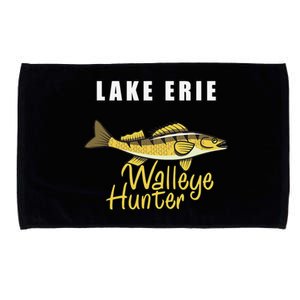 Erie Walleye Hunter Tournament Fishing Microfiber Hand Towel