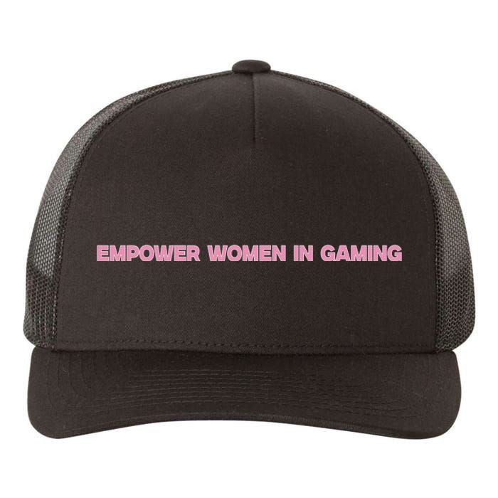 Empower Women In Gaming Yupoong Adult 5-Panel Trucker Hat