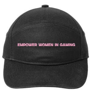 Empower Women In Gaming 7-Panel Snapback Hat