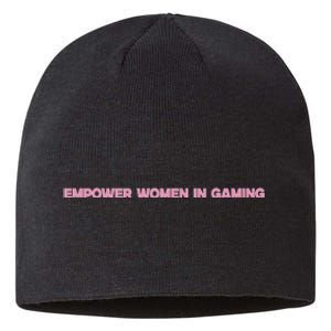 Empower Women In Gaming Sustainable Beanie