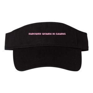 Empower Women In Gaming Valucap Bio-Washed Visor