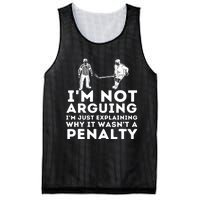 Explaining Why It Wasnt A Penalty Funny Ice Hockey Player Gift Mesh Reversible Basketball Jersey Tank