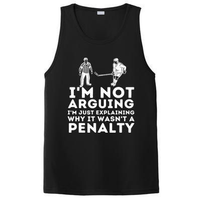 Explaining Why It Wasnt A Penalty Funny Ice Hockey Player Gift PosiCharge Competitor Tank