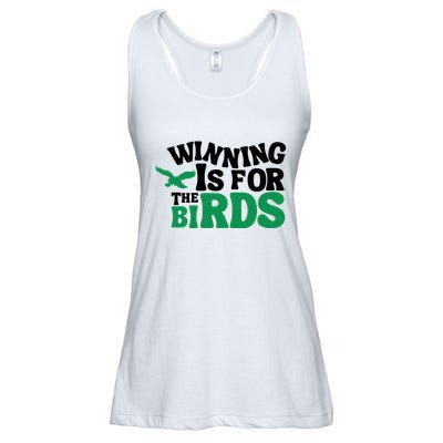 Eagles Winning Is For The Birds Ladies Essential Flowy Tank