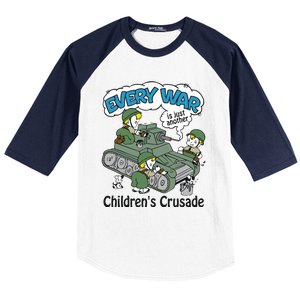 Every War Is Just Another ChildrenS Crusade Baseball Sleeve Shirt