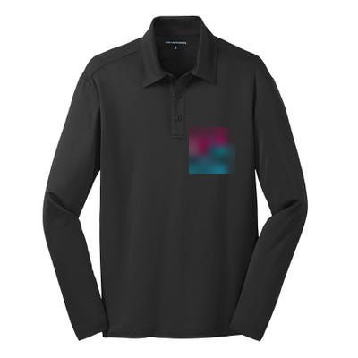 Either Way It Goes I'm The Big Bro Brother Gender Reveal Silk Touch Performance Long Sleeve Polo