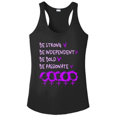 Empower Women International Women's Day, Women's Empowerment Ladies PosiCharge Competitor Racerback Tank