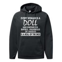 Every Woman Is A Doll Performance Fleece Hoodie