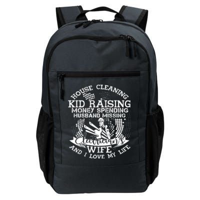 Electrician's Wife I Love My Life Gift Daily Commute Backpack