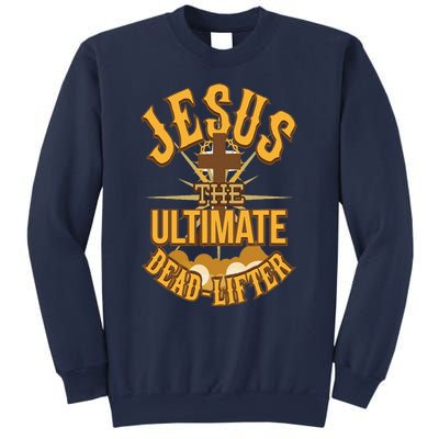 Easter Workout Jesus The Ultimate Dead Lifter Sweatshirt