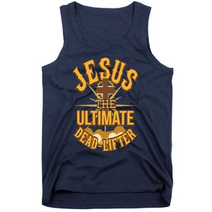 Easter Workout Jesus The Ultimate Dead Lifter Tank Top