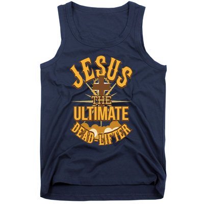 Easter Workout Jesus The Ultimate Dead Lifter Tank Top