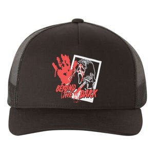 Exploring With Josh Beyond The Dark The Halloween Ghostface Yupoong Adult 5-Panel Trucker Hat