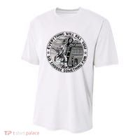 Everything Will Kill You So Choose Something Fun Firefighter Youth Performance Sprint T-Shirt